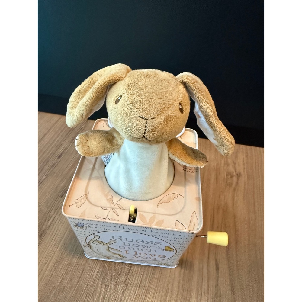 Kids Preferred Guess How Much I Love You Nutbrown Hare Popup Musical Toy Bunny